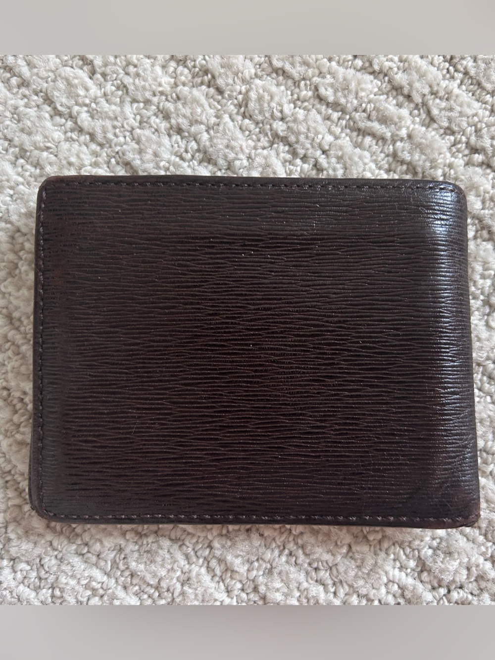 Vintage Coach Men’s Leather Brown Wallet Bifold - Picture 2 of 6